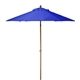 a royal 7 wood - grain steel market umbrella