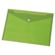 aerial view a lime green snap - it envelope document holder, image 1 of 4