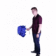 a group of lil windy 43 arc vented folding umbrella