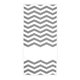 a grey/white monte carlo beach towel(tm)