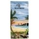 a as shown distant shores stock design beach towel