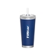 aerial view a matte blue 16.9 oz brooklyn - matte blue, image 1 of 9