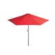 aerial view a red 7 telescopic aluminum market, image 1 of 3