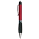 aerial view a red wolverine rubber ergo - gripper pen, image 1 of 2