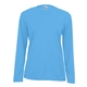 a columbia blue c2 sport - womens performance long sleeve t - shirt