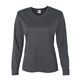 aerial view a graphite c2 sport - womens performance long sleeve t - shirt, image 1 of 3