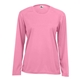 a pink c2 sport - womens performance long sleeve t - shirt