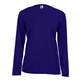 a purple c2 sport - womens performance long sleeve t - shirt