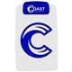 a royal blue clip & white clipboard legal size contour clipboard