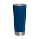 a dark blue/silver iconic tumbler 20 oz
