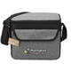 aerial view a graphite recycled boxy 9 can lunch cooler, image 1 of 7