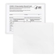 aerial view a white vaccine card holder, image 1 of 2