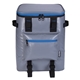 aerial view a gray koozie(r) olympus mid size 24- can cooler backpack, image 1 of 12
