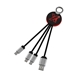 a red scx design(tm) eco ring light cable