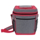 aerial view a red koozie(r) lakeshore 12- can access cooler, image 1 of 4