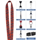 aerial view a group of good value(tm) 1 rpet fine - print lanyard, image 1 of 18