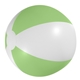 aerial view a white with green 16 custom beach ball, image 1 of 2