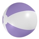 aerial view a white with purple 16 custom beach ball, image 1 of 2