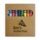 aerial view a natural 10 piece crayon box set, image 1 of 3