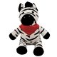 a black with white 6 zander zebra - bandana