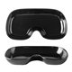 aerial view a black catchall ceramic eyewear tray, image 1 of 2