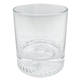 aerial view a clear 8.5 oz whiskey glass, image 1 of 2