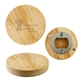 aerial view a bamboo bamboo bottle opener magnet, image 1 of 2