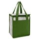 aerial view a olive fresno non - woven cooler bag, image 1 of 3