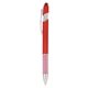 aerial view a red comfort luxe incline stylus pen, image 1 of 3