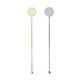a group of stainless steel cocktail stirrer