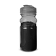 aerial view a black cooling towel in water bottle, image 1 of 4