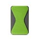 aerial view a green-lime leeman tuscany(tm) magnetic card holder phone stand, image 1 of 7