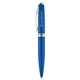 aerial view a blue brilliant stainless steel ballpoint, image 1 of 2
