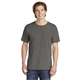 aerial view a grey comfort colors (r) heavyweight ring spun tee, image 1 of 6