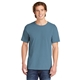 aerial view a ice blue comfort colors (r) heavyweight ring spun tee, image 1 of 6