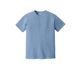 aerial view a washed denim comfort colors(r) heavyweight ring spun tee, image 1 of 5