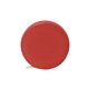 aerial view a red with white button 60 retractable cloth tape measure, image 1 of 3