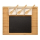 aerial view a natural somerset 12- piece cheese set, image 1 of 7