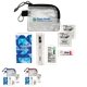 a group of cold flu deluxe safety and wellness kit