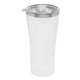 aerial view a white yukon - 22 oz double - wall stainless tumbler - laser, image 1 of 2
