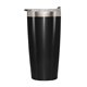 aerial view a black kona - 16 oz double - wall stainless tumbler - laser, image 1 of 2