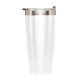 aerial view a white kona - 16 oz double - wall stainless tumbler - laser, image 1 of 2