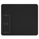 aerial view a black scx design(tm) 10w induction mouse pad, image 1 of 3