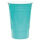 aerial view a turquoise 2398 bold - 16 oz double wall cup - colorjet, image 1 of 2