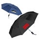 a group of prime line vented auto open folding umbrella