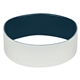 aerial view a white/navy (289) 1 silicone bracelet, image 1 of 2