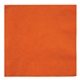 a bittersweet orange (pms 021 u) deep - tone colored 2- ply beverage napkins