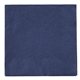 aerial view a navy (pms 288 u) deep - tone colored 2- ply beverage napkins, image 1 of 2