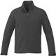 aerial view a grey storm (991) mens maxson softshell jacket, image 1 of 7