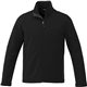 aerial view a black (995) mens maxson softshell jacket, image 1 of 4